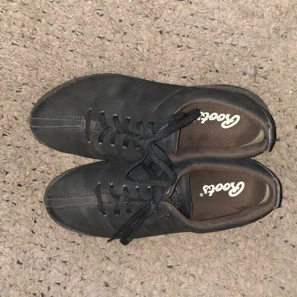 ROOTS CANADA-Black Nubuck Lace-Up Trail Sneakers-Sz 10-Excellent - Picture 6 of 7